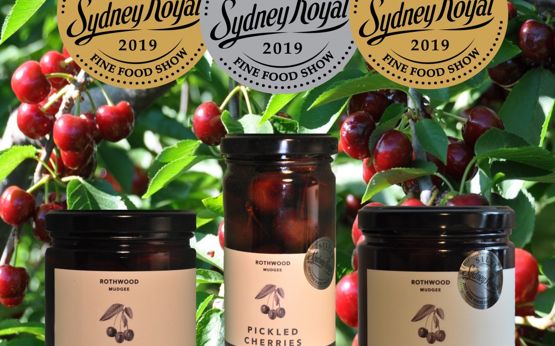 Rothwood Cherry Products scoop medals at Sydney Royal Fine Food Show